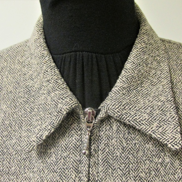 J.London Women's Wool Zipper Jacket/Blazer Size 6 - Picture 6 of 7